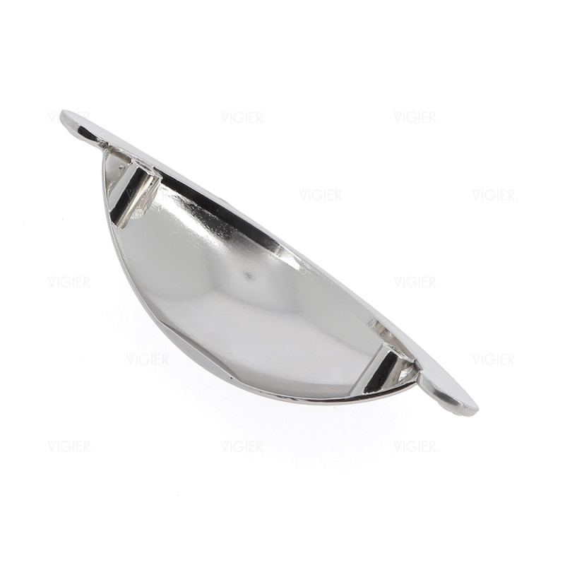 Poignee de meuble poignee coquille coloris acier inox