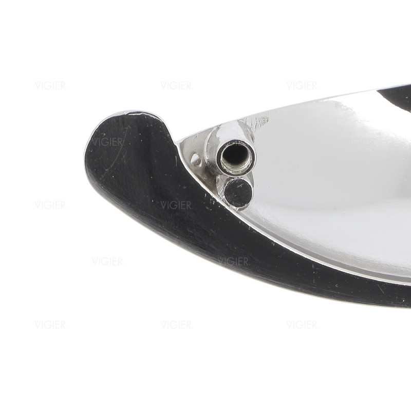 Poignee de meuble poignee coquille coloris acier inox