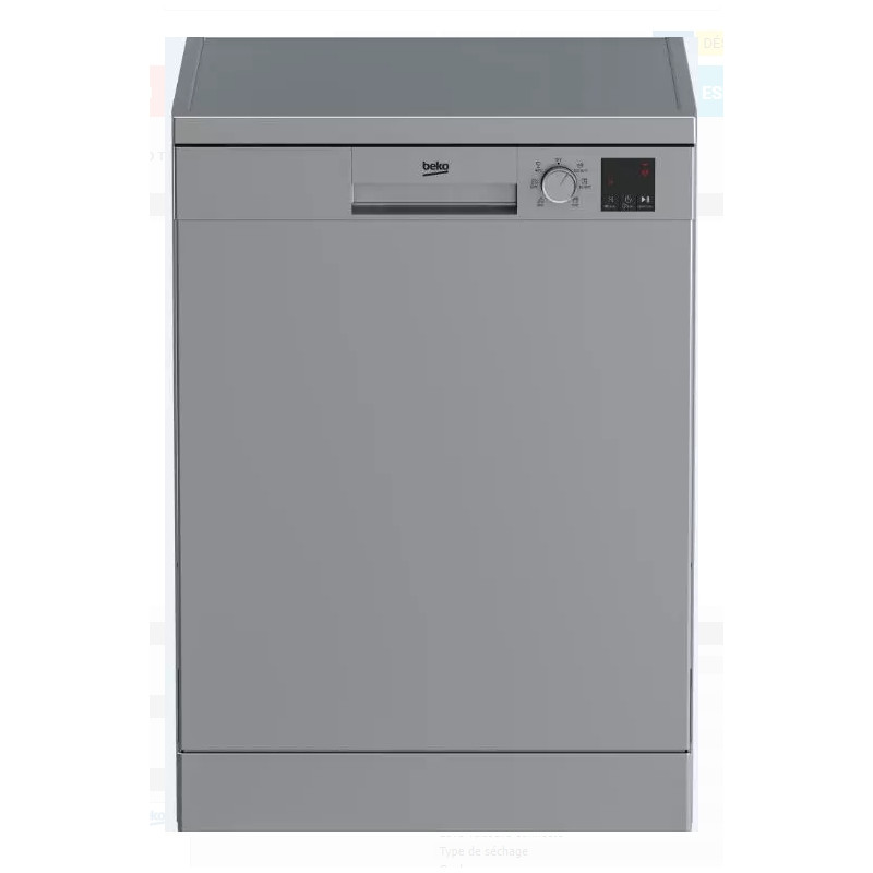 Lave vaisselle posabe silver Beko TDFV16310S