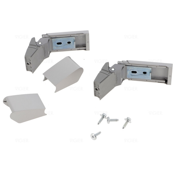 KIT REPARATION POIGNEE INOX FRIGO LIEBHERR 9590124 9590178