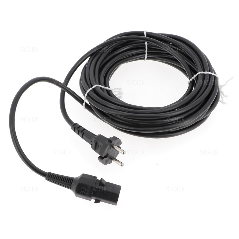 Cordon alimentation 10 metres aspirateur Nilfisk GS80/90