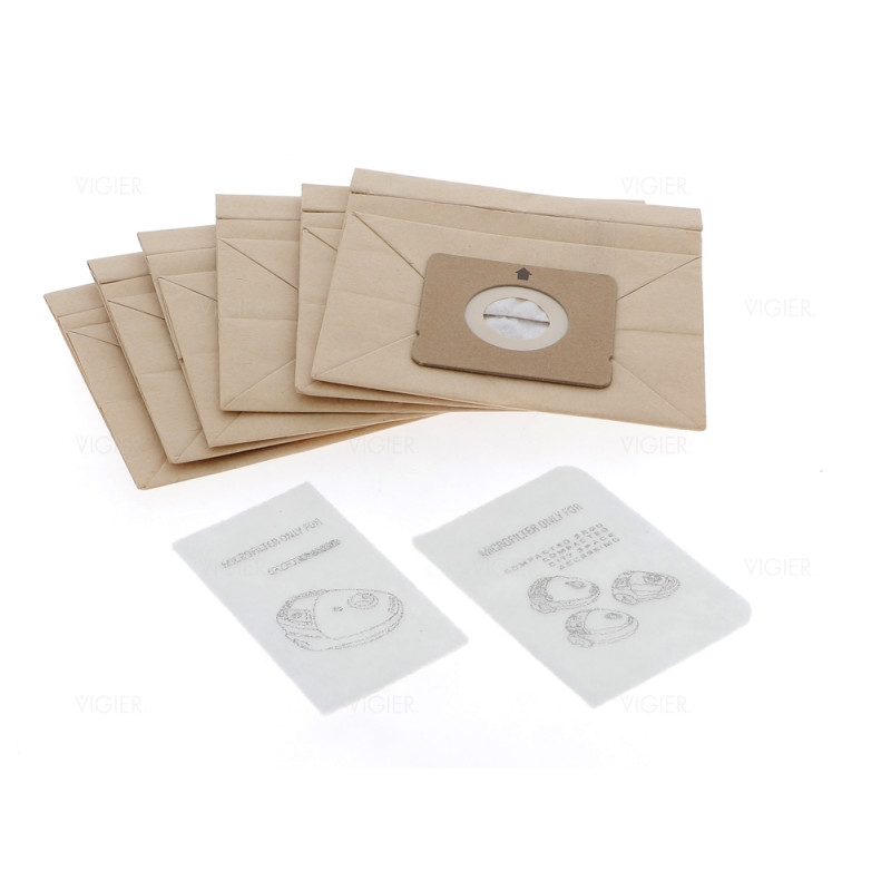 Lot de 6 sacs asspirateur ROWENTA