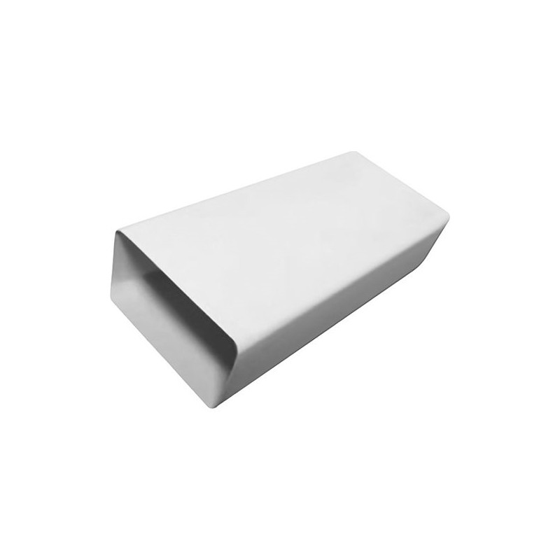 Tube plat 190x90x1000mm pour hotte roblin