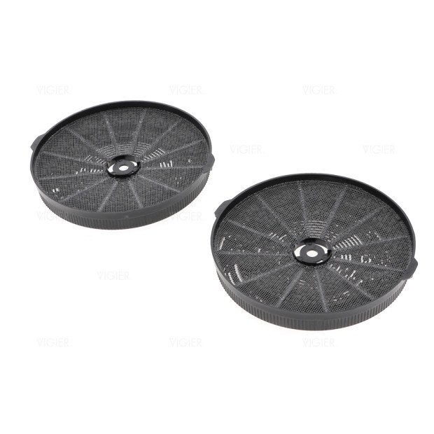 Lot de 2 filtres à charbon d'origine pour hotte Faber Roblin