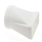 Raccord gaine plate vers gaine Ronde 180x90mm vers 150mm