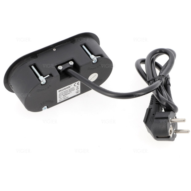 Bloc prise 16a à encastrer affleurant avec Usb A -Usb C