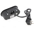 Bloc prise 16a à encastrer affleurant avec Usb A -Usb C