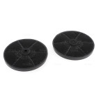 Lot de 2 filtres à charbon pour hotte Airlux Glem CR720