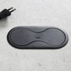 Bloc 1 prise 16A et USB-A Eight Affleurant à encastrer Noir