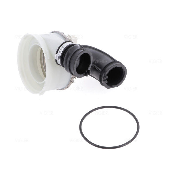 Bloc resistance avec durite (cuve/moteur) lave vaisselle