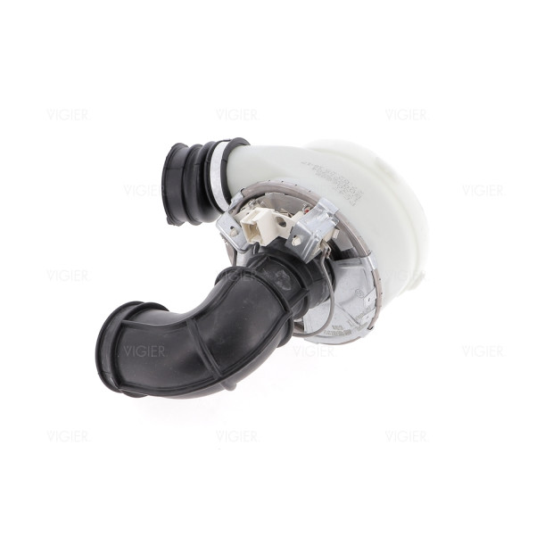 Bloc resistance avec durite (cuve/moteur) lave vaisselle