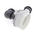 Bloc resistance avec durite (cuve/moteur) lave vaisselle