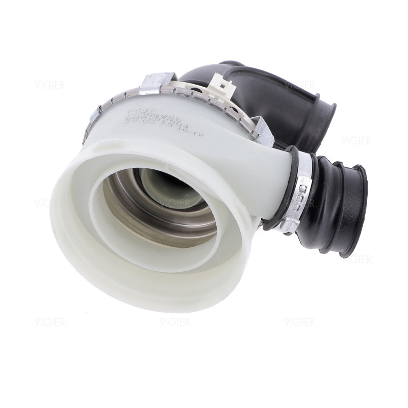 Bloc resistance avec durite (cuve/moteur) lave vaisselle