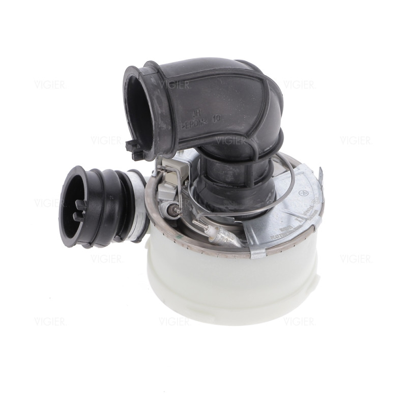 Bloc resistance avec durite (cuve/moteur) lave vaisselle