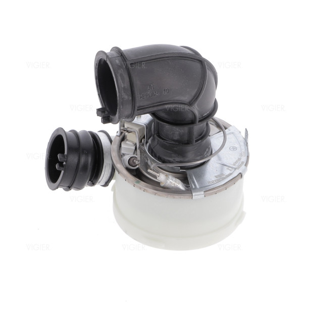 Bloc resistance avec durite (cuve/moteur) lave vaisselle
