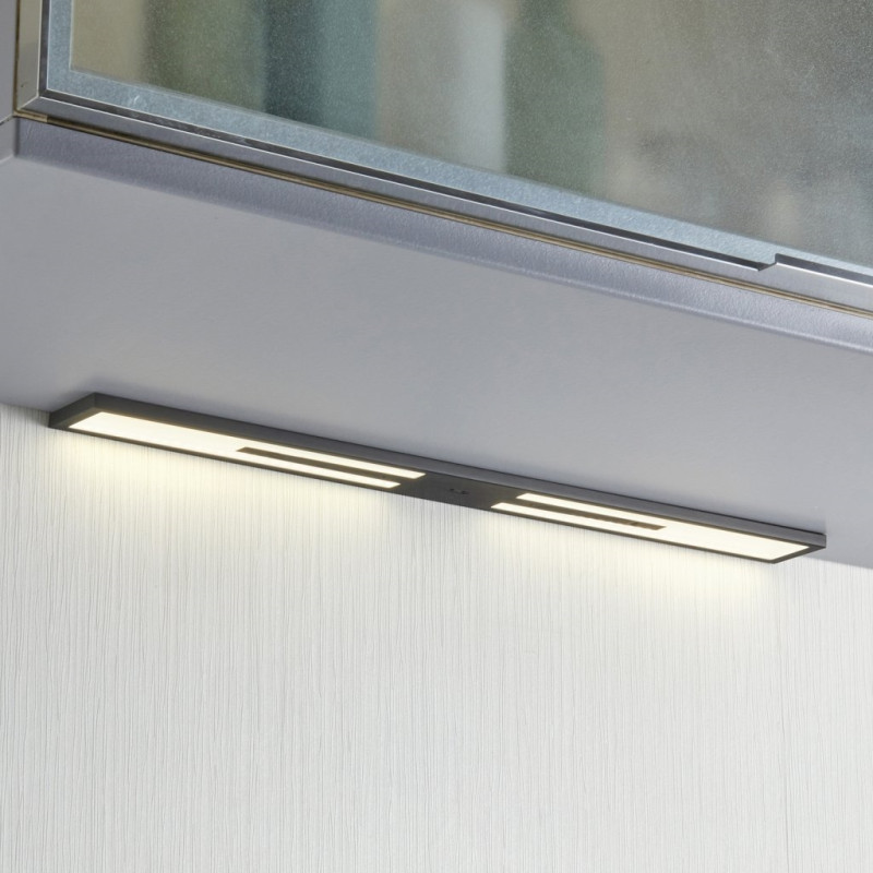 Reglette lumineuse double extra plate avec Variateur 15w