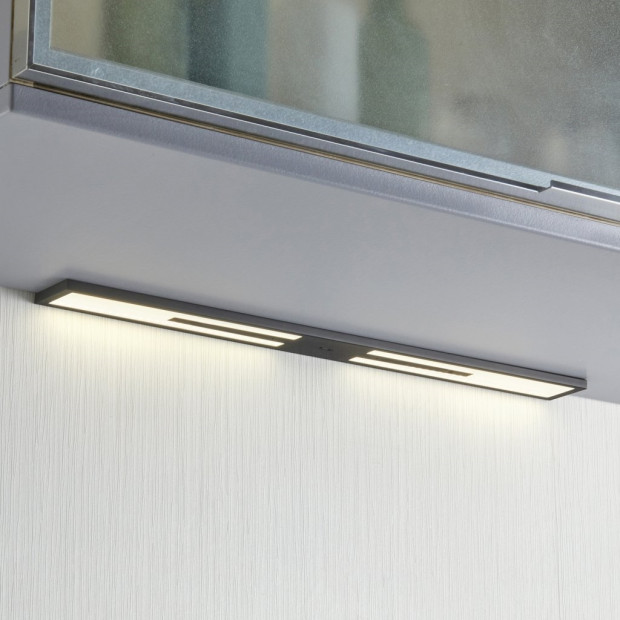 Reglette lumineuse double extra plate avec Variateur 15w