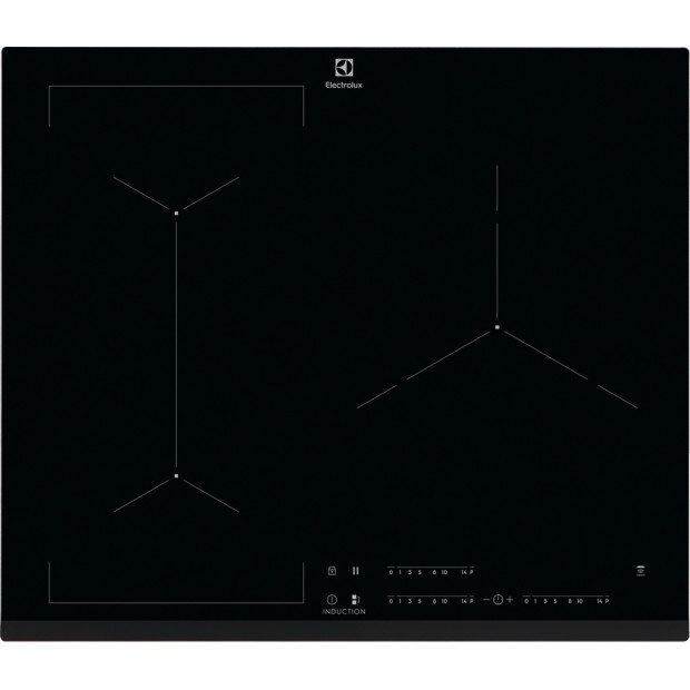 Table de cuisson induction 3 zones bridge Electrolux