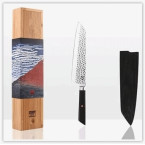 Couteau de chef 210mm avec étui et coffret en Bambou Kotai