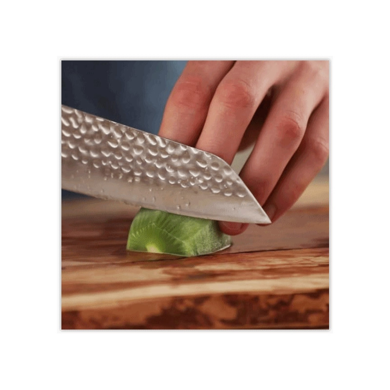 Couteau de chef 210mm avec étui et coffret en Bambou Kotai