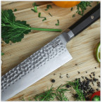 Couteau de chef 170mm avec étui et coffret en Bambou