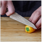 Couteau de chef 135mm avec étui et coffret en Bambou