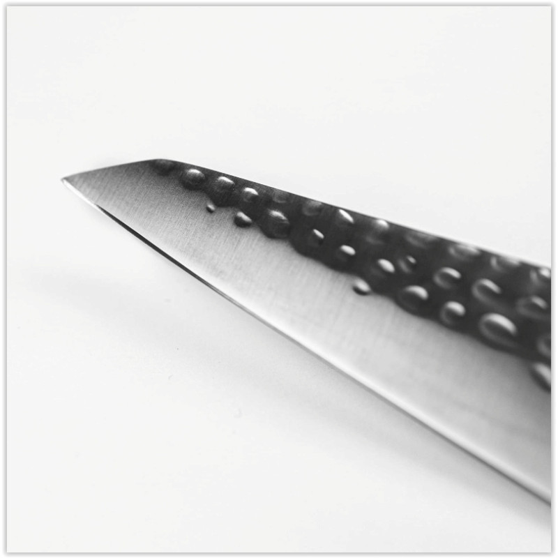 Couteau de chef 135mm avec étui et coffret en Bambou