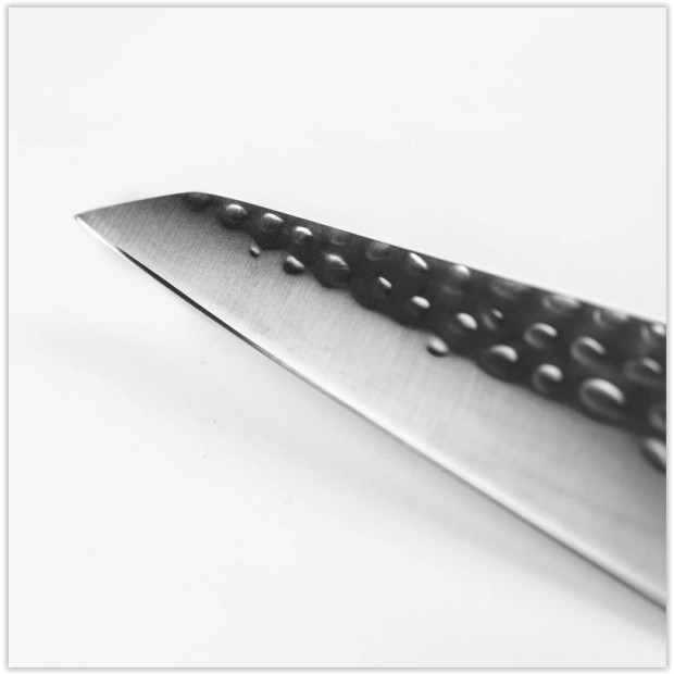 Couteau de chef 135mm avec étui et coffret en Bambou