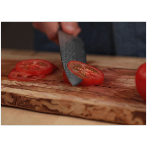 Couteau de chef 200mm avec étui et coffret en Bambou