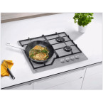 Table de cuisson inox 4 feux gaz Electrolux