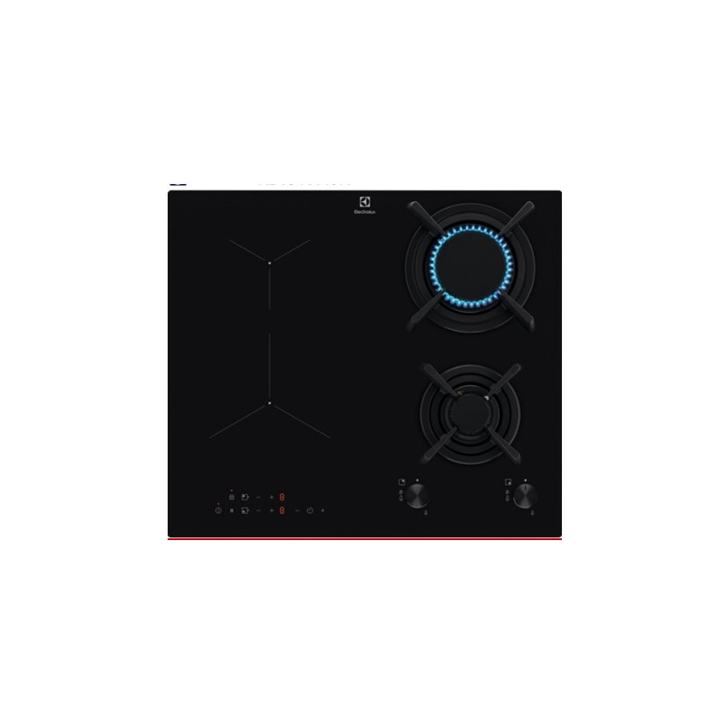 Table de cuisson mixte gaz/induction Electrolux