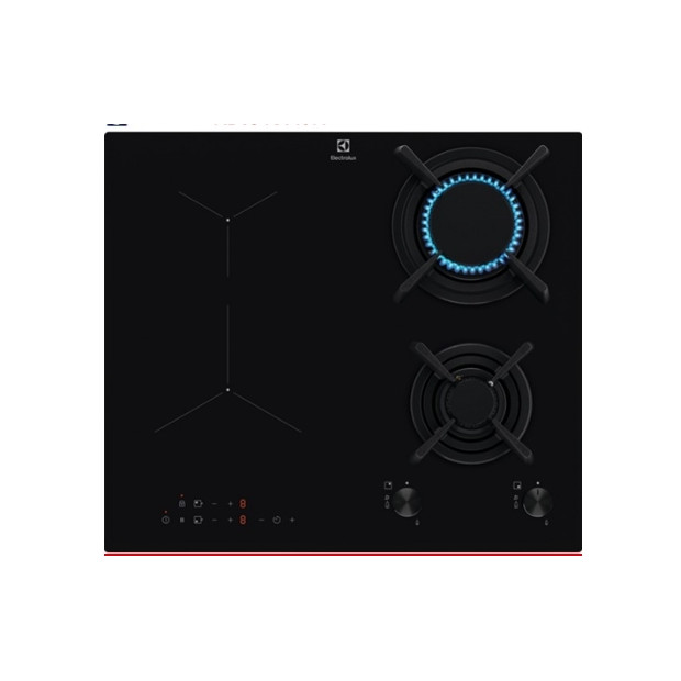 Table de cuisson mixte gaz/induction Electrolux