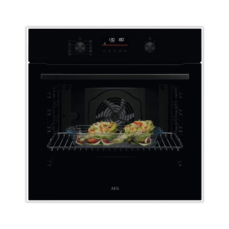 Four encastrable multifonction pyrolyse 72l AEG
