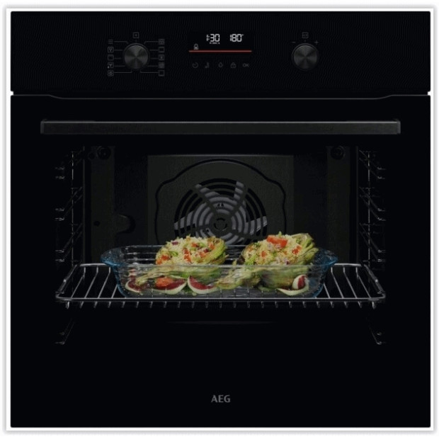 Four encastrable multifonction pyrolyse 72l AEG