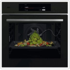 Four encastrable multifonction pyrolyse noir AEG