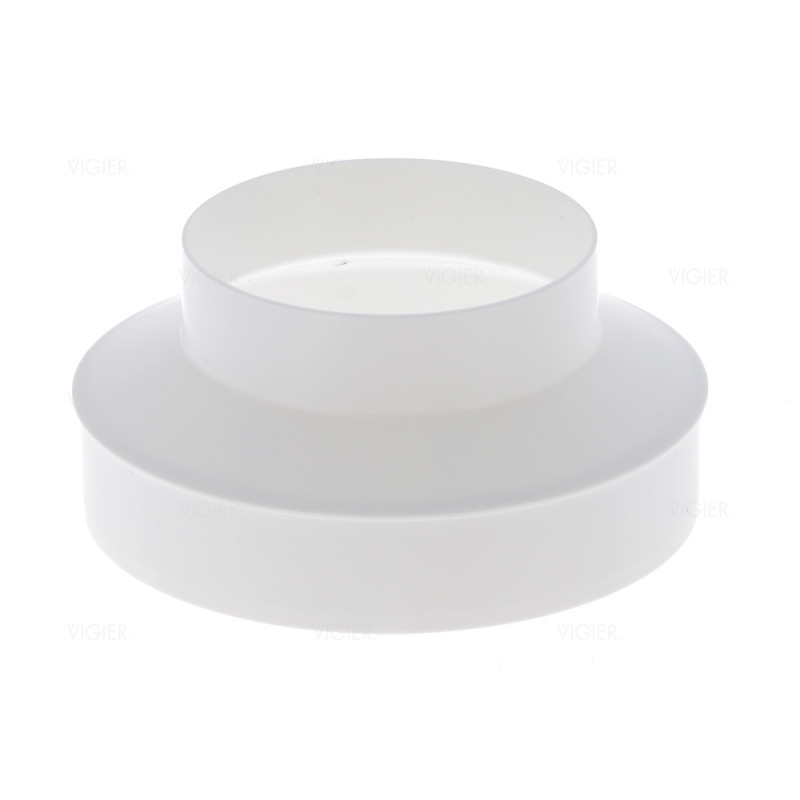 Réducteur compact pour gaine hotte 150mm 100mm
