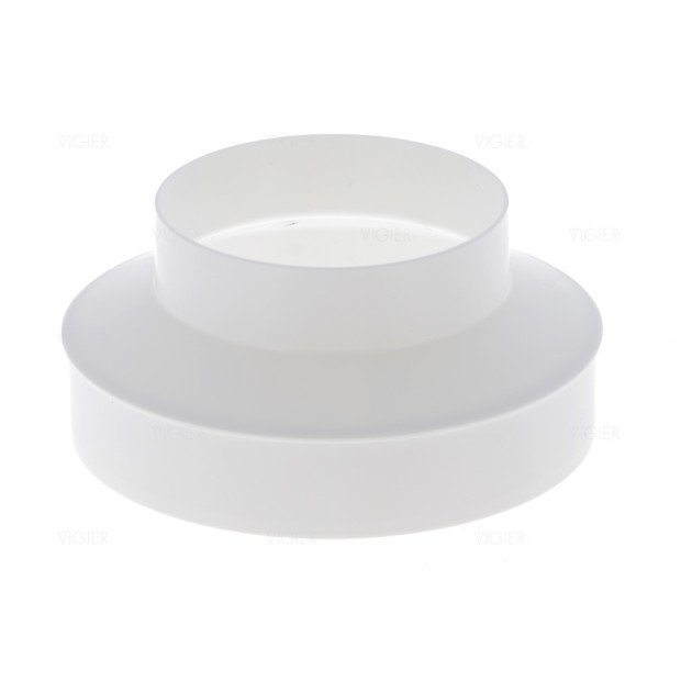 Réducteur compact pour gaine hotte 150mm 100mm