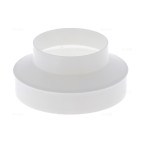 Réducteur compact pour gaine hotte 150mm 100mm