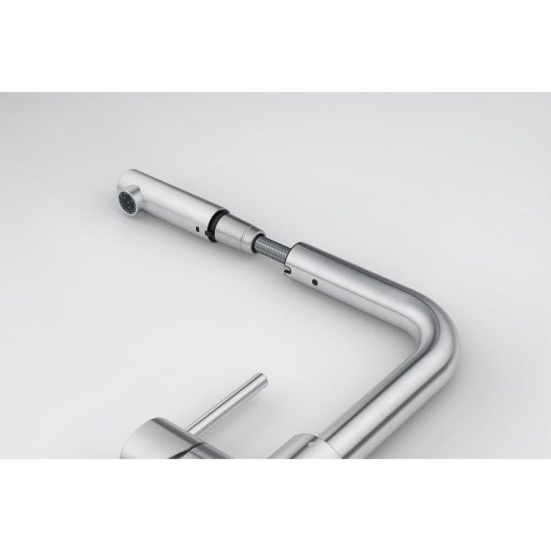 Mitigeur Smart Glenda acier Inox Avec Douchette Franke