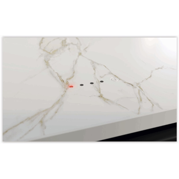 table induction sous plan de travail Novy Undercover