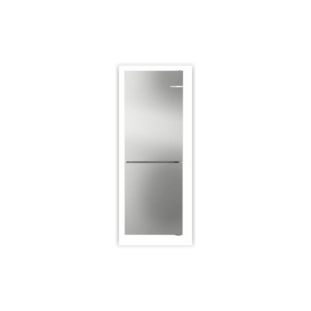 Réfrigérateur combiné inox 175cm Bosch