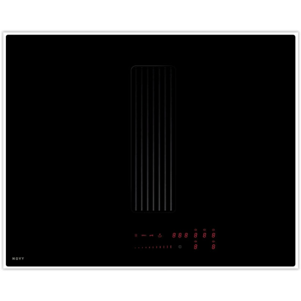 Table de cuisson induction aspirante 65cm Novy