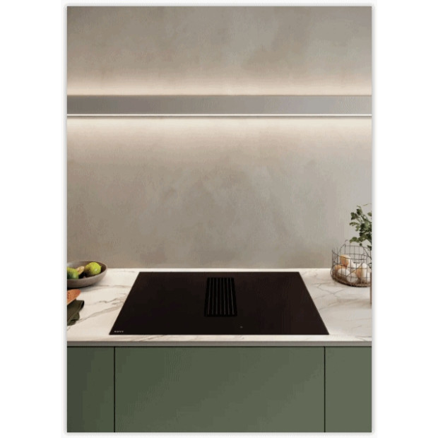 Table de cuisson induction aspirante 65cm Novy