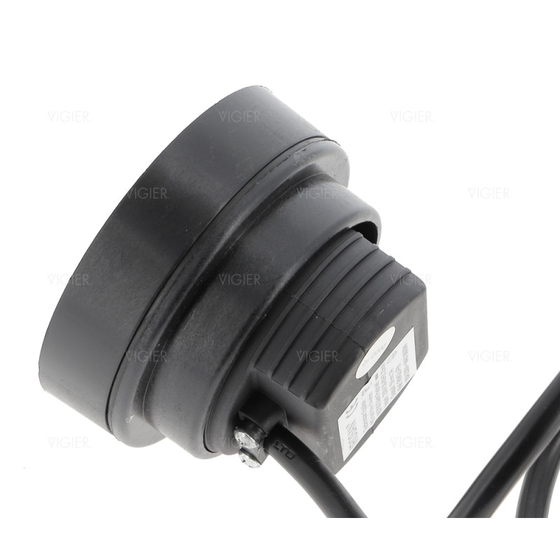 Prise cuivre 16A. USB-A 1A-5V à encastrer plan travail