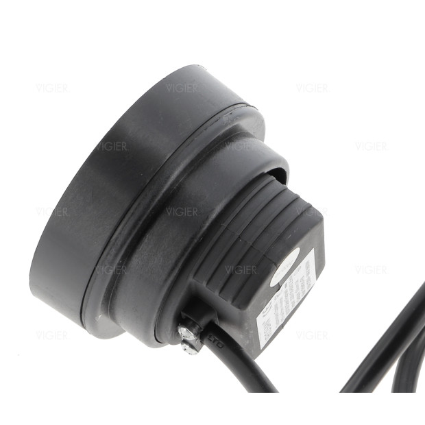Prise cuivre 16A. USB-A 1A-5V à encastrer plan travail