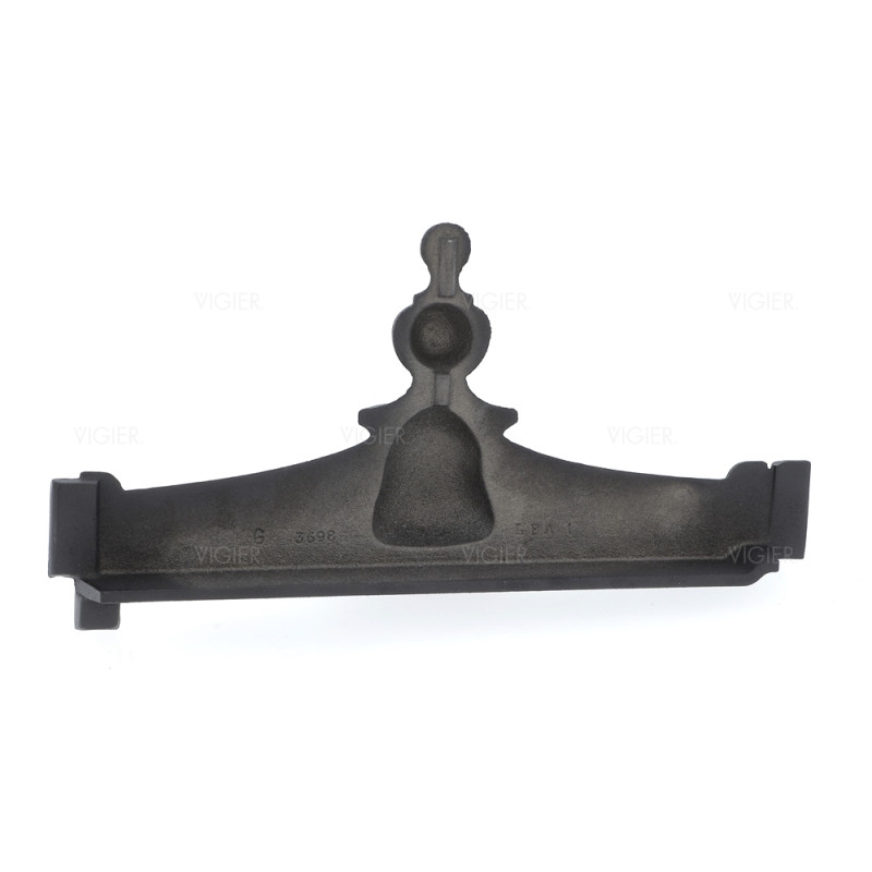 CHENET GAUCHE FONTE F150 POUR FOYER SUPRA 03698
