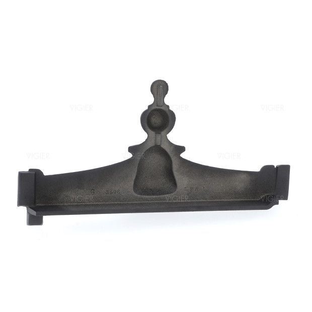 CHENET GAUCHE FONTE F150 POUR FOYER SUPRA 03698