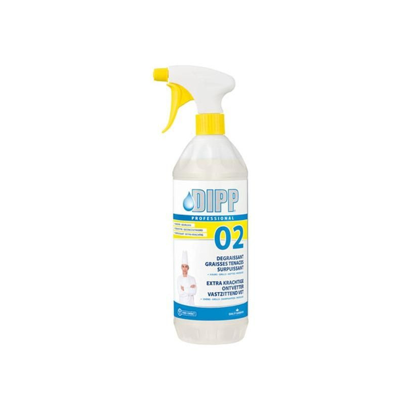 NETTOYANT DEGRAISSANT SURPUISSANT FOUR INOX DIPP