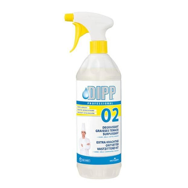 NETTOYANT DEGRAISSANT SURPUISSANT FOUR INOX DIPP