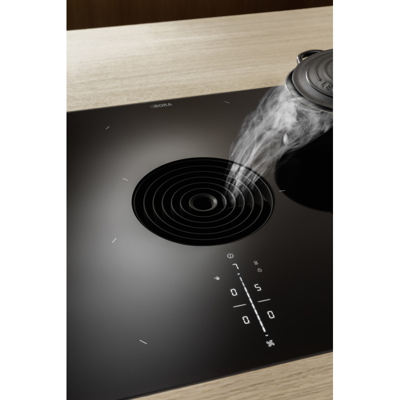 Table de cuisson induction aspirant